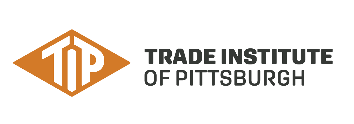 trade institute of pittsburgh TIP_Signature_Horizontal_3C_OrangeWhiteGray